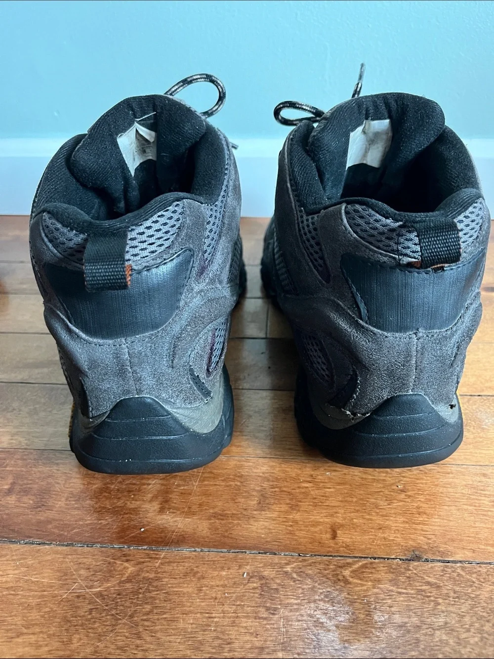 Merrell J06105 Waterproof Vibram Hiking Boots Men's US 12 Distressed Trail